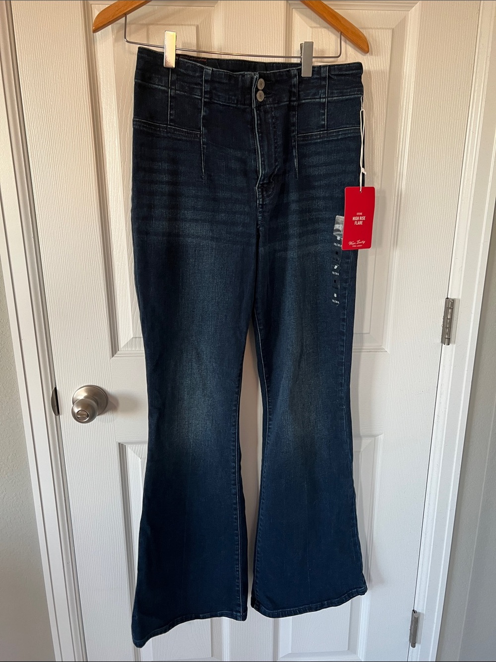 Lucky Brand Stevie High Rise Flare Jeans Dark Wash NWT Size 10/30